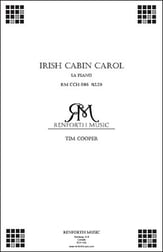 Irish Cabin Carol SA choral sheet music cover